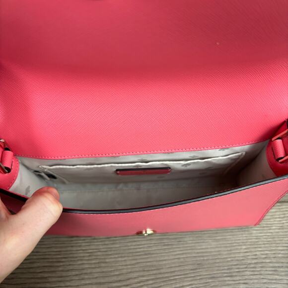 Kate Spade Carson Convertible Crossbody Bag Handbag Dark Watermelon Gelato - Picture 8 of 10